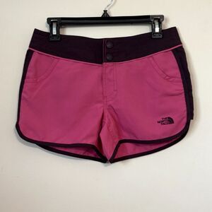 The North Face Board Swim Shorts Size 4 Functional pockets Pink Purple